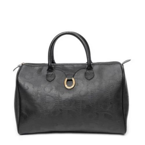 Dior Vintage Pre-owned Belagd canvas resvskor Black, Dam