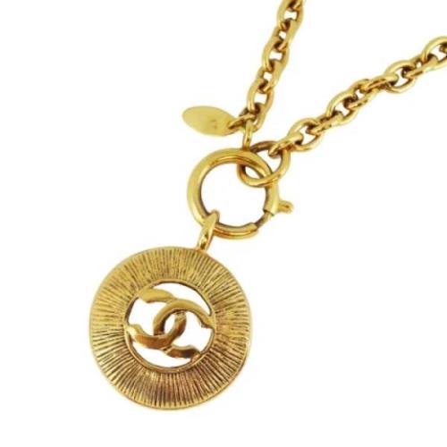 Chanel Vintage Pre-owned Roseguld chanel-smycken Yellow, Dam