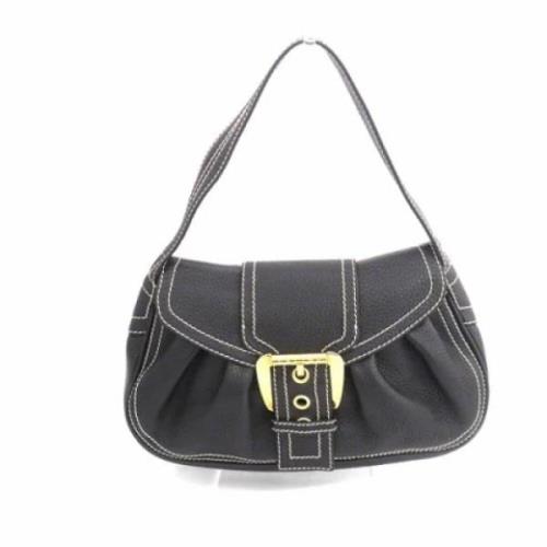 Celine Vintage Pre-owned Laeder handvskor Black, Dam