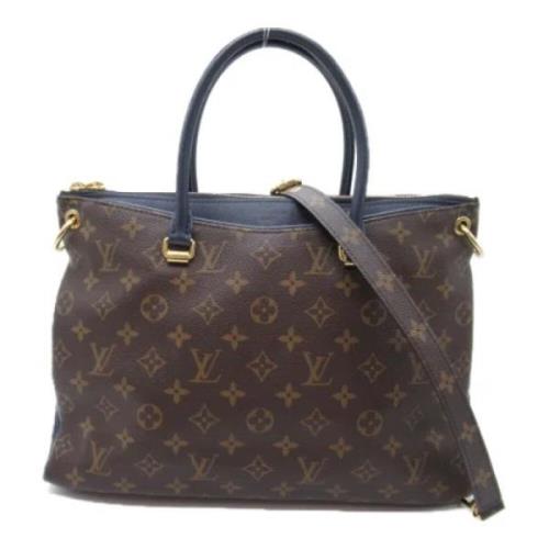 Louis Vuitton Vintage Pre-owned Tyg louis-vuitton-vskor Brown, Dam