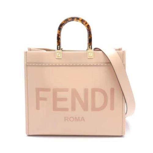 Fendi Vintage Pre-owned Laeder fendi-vskor Pink, Dam