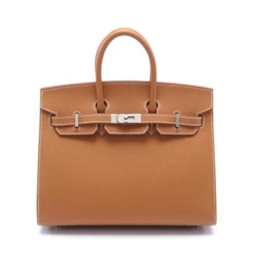 Hermès Vintage Pre-owned Laeder handvskor Brown, Dam