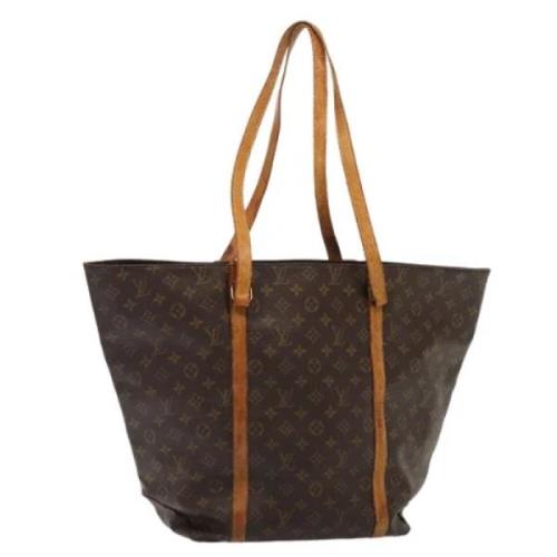 Louis Vuitton Vintage Pre-owned Canvas totevskor Brown, Dam