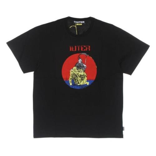 Iuter Svart Demon Tee Kortärmad T-shirt Black, Herr