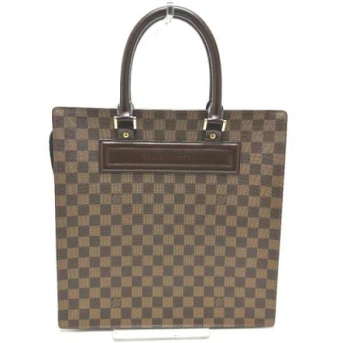 Louis Vuitton Vintage Pre-owned Tyg louis-vuitton-vskor Brown, Dam