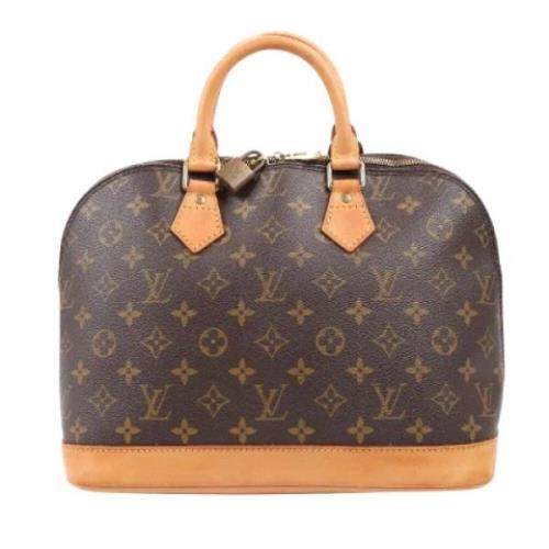 Louis Vuitton Vintage Pre-owned Laeder handvskor Brown, Dam