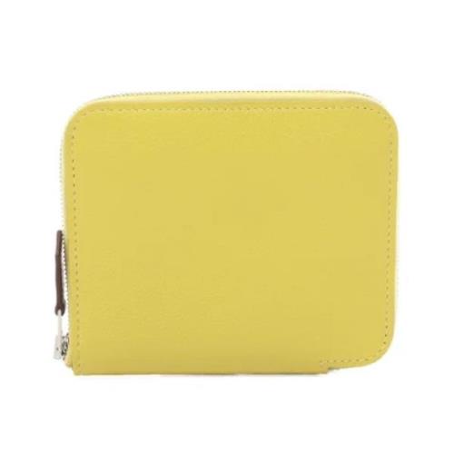 Hermès Vintage Pre-owned Laeder plnbcker Yellow, Dam