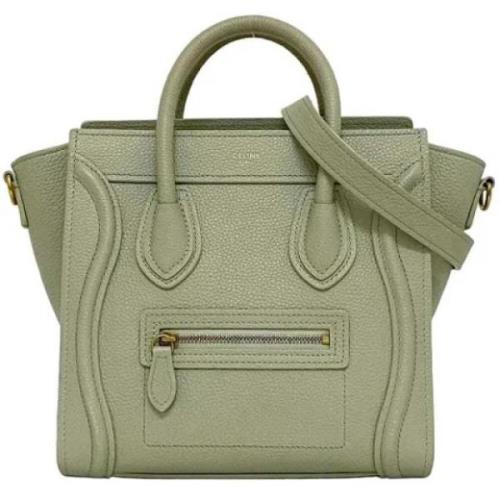 Celine Vintage Pre-owned Laeder celine-vskor Green, Dam