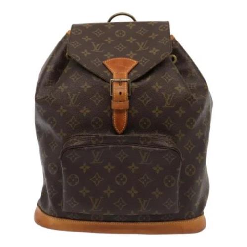 Louis Vuitton Vintage Pre-owned Canvas ryggsckar Brown, Dam