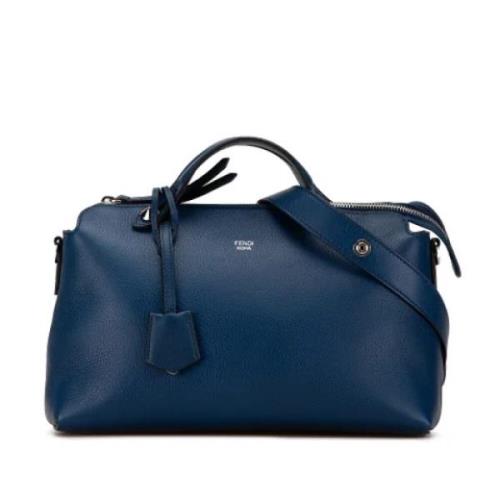 Fendi Vintage Pre-owned Laeder fendi-vskor Blue, Dam