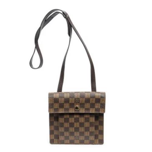 Louis Vuitton Vintage Pre-owned Canvas louis-vuitton-vskor Brown, Dam