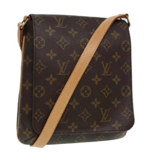 Louis Vuitton Vintage Pre-owned Canvas louis-vuitton-vskor Brown, Dam