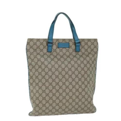 Gucci Vintage Pre-owned Canvas gucci-vskor Beige, Dam