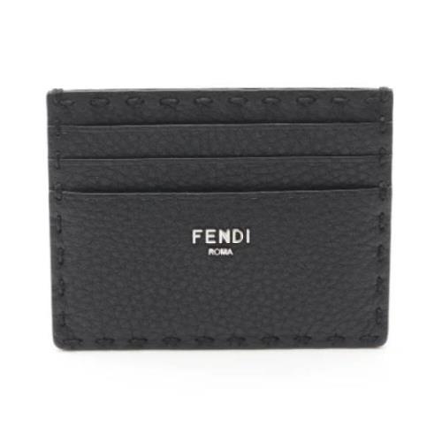 Fendi Vintage Pre-owned Laeder hem-och-kontorstillbehr Black, Dam