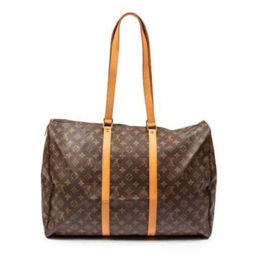 Louis Vuitton Vintage Pre-owned Canvas resvskor Brown, Dam