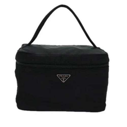 Prada Vintage Pre-owned Tyg prada-vskor Black, Dam