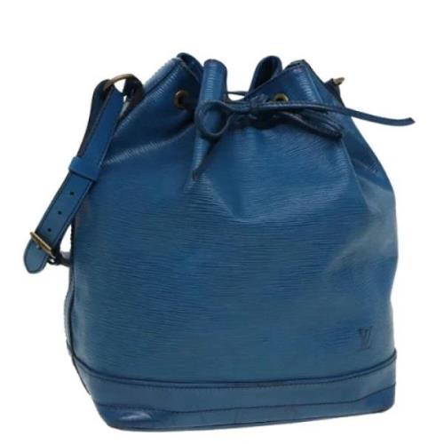 Louis Vuitton Vintage Pre-owned Laeder louis-vuitton-vskor Blue, Dam