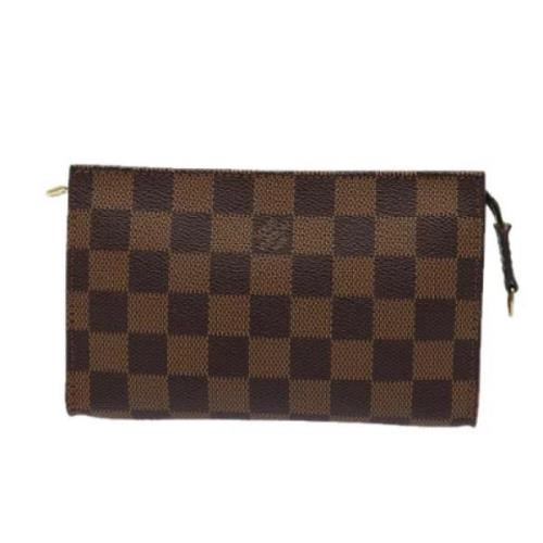 Louis Vuitton Vintage Pre-owned Canvas kuvertvskor Brown, Dam