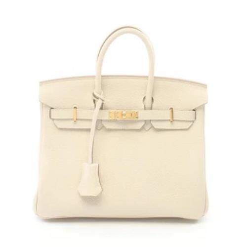 Hermès Vintage Pre-owned Laeder handvskor White, Dam