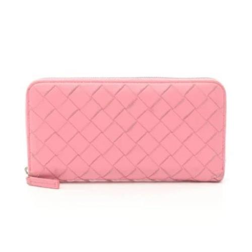 Bottega Veneta Vintage Pre-owned Laeder plnbcker Pink, Dam