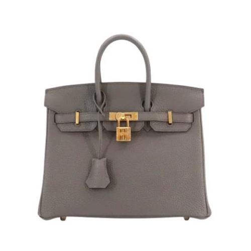 Hermès Vintage Pre-owned Laeder handvskor Gray, Dam