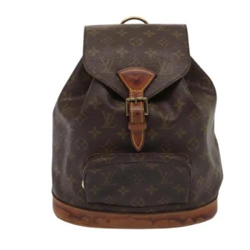 Louis Vuitton Vintage Pre-owned Canvas ryggsckar Brown, Dam