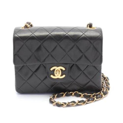 Chanel Vintage Pre-owned Laeder chanel-vskor Black, Dam