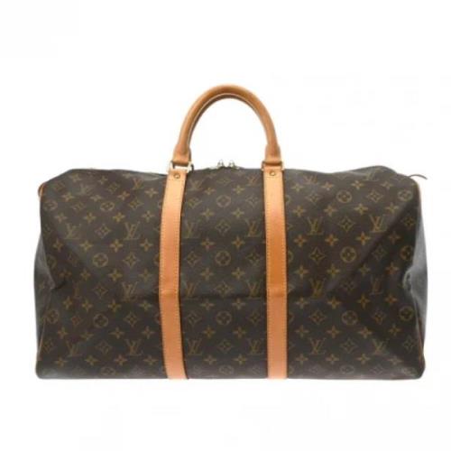 Louis Vuitton Vintage Pre-owned Canvas louis-vuitton-vskor Brown, Dam