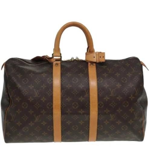 Louis Vuitton Vintage Pre-owned Canvas louis-vuitton-vskor Brown, Dam