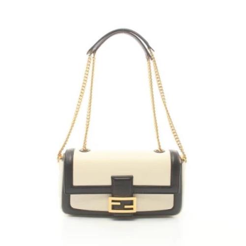 Fendi Vintage Pre-owned Laeder fendi-vskor Beige, Dam