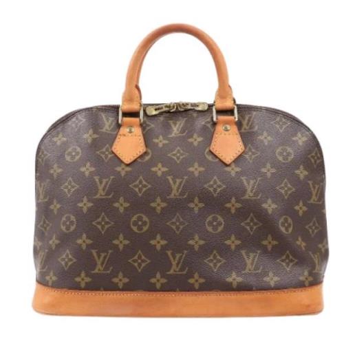 Louis Vuitton Vintage Pre-owned Laeder handvskor Brown, Dam