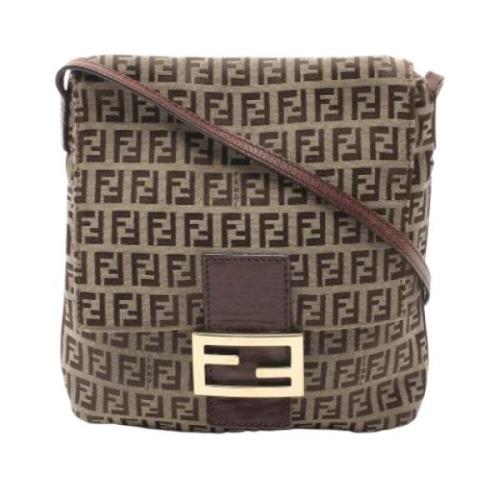 Fendi Vintage Pre-owned Laeder fendi-vskor Beige, Dam