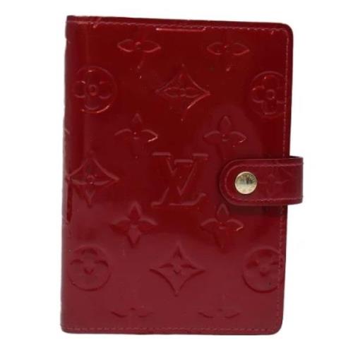 Louis Vuitton Vintage Pre-owned Laeder plnbcker Red, Dam