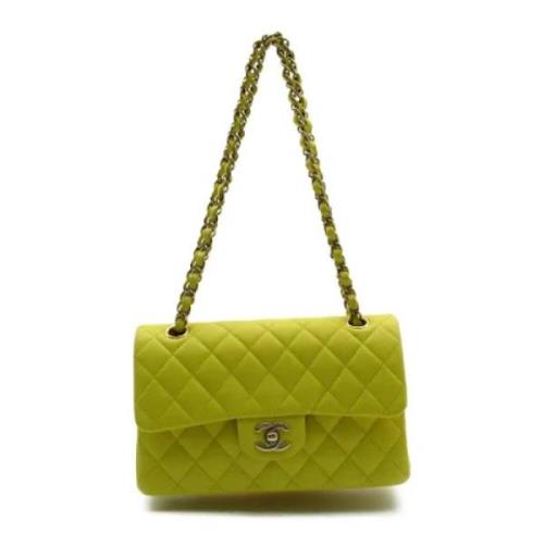 Chanel Vintage Pre-owned Tyg chanel-vskor Yellow, Dam