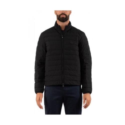 Emporio Armani Herr Blouson Jacka Black, Herr