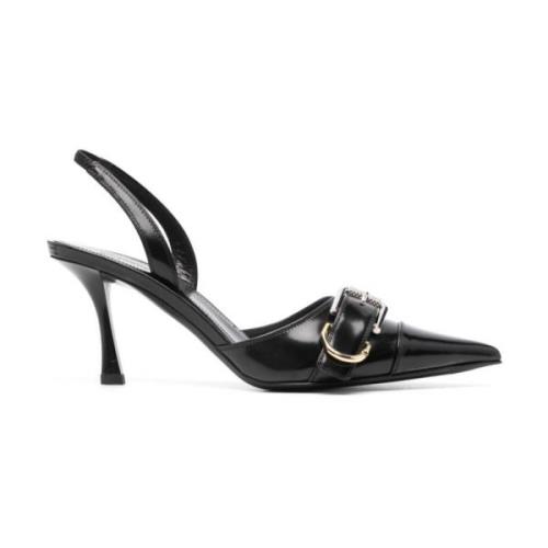 Givenchy Svarta Slingback Skor Black, Dam