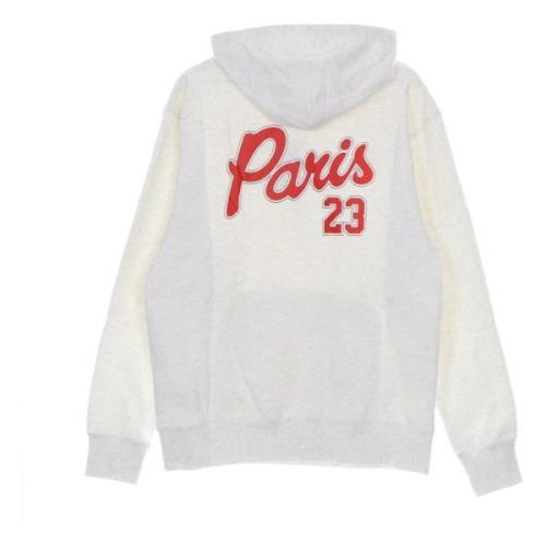 Jordan PSG Fleece Pullover Hoodie White, Herr