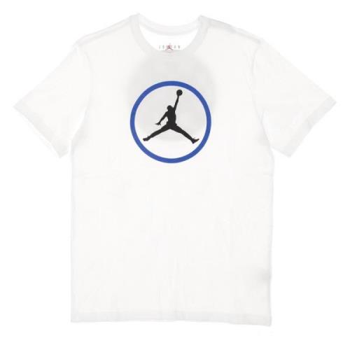 Jordan Sportig Crew Neck Tee Vit Bomull White, Herr