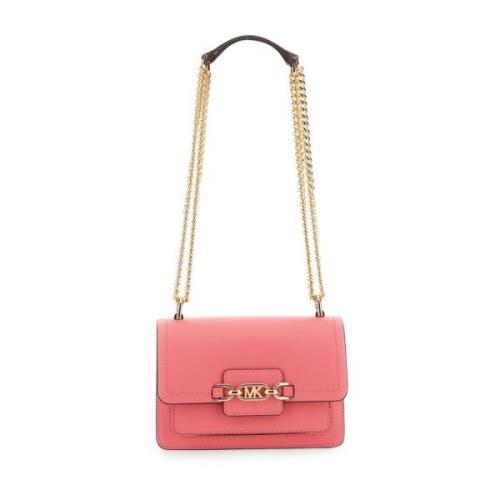 Michael Kors Stilren 'Heather' Axelväska Pink, Dam