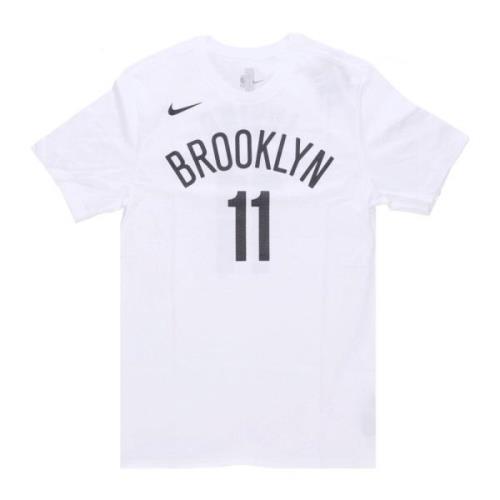 Nike Kyrie Irving Brooklyn Nets T-shirt White, Herr