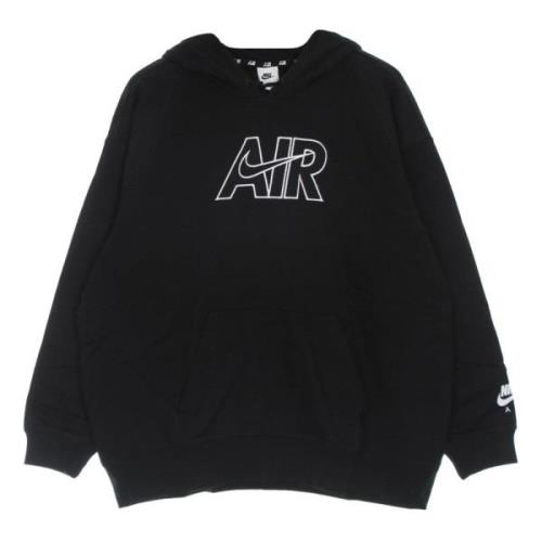 Nike Sportig Lättvikts Huva Air Fleece Black, Dam