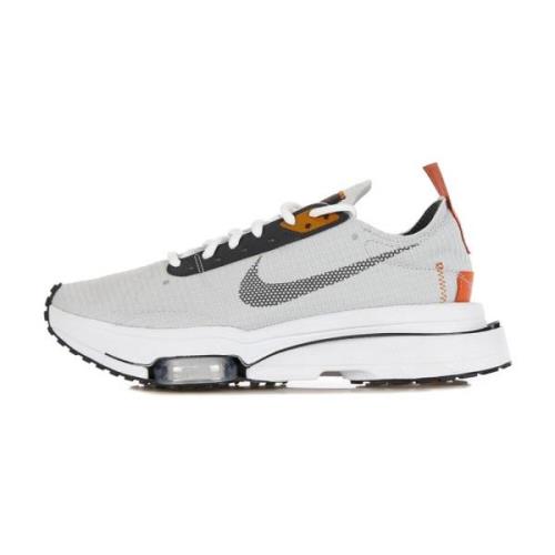 Nike Grå Fog Låga Sneakers med Orange Accents Gray, Herr