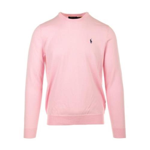 Ralph Lauren Rosa Tröja Pullover Långärmad Pink, Herr