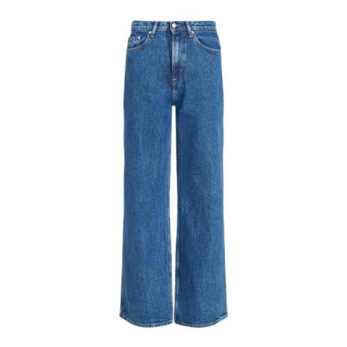 Tommy Hilfiger Bootcut Jeans för Modern Stil Blue, Dam