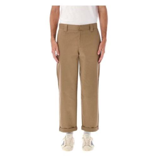 Golden Goose Beige Chino Skate Byxor Aw24 Beige, Herr