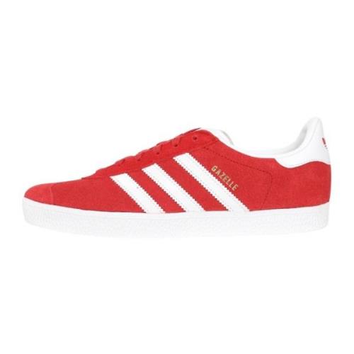 Adidas Originals Röda Gazelle Sneakers för Kvinnor Red, Dam