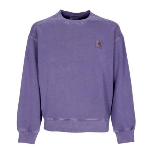 Carhartt Wip Lättvikts Crew Neck Sweatshirt Purple, Herr