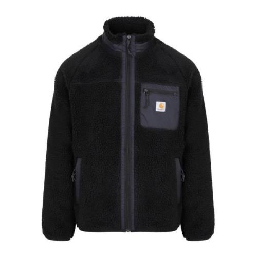 Carhartt Wip Svart Päls Sweater med Nylon Trim Black, Herr