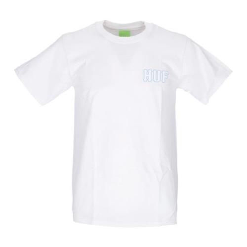 HUF Ice Dice Vit T-shirt Kortärmad White, Herr