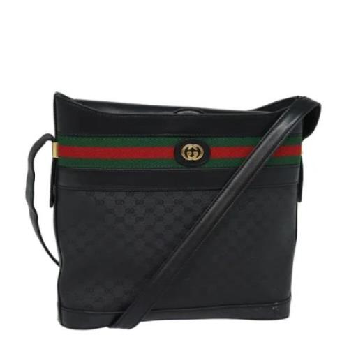 Gucci Vintage Pre-owned Laeder gucci-vskor Black, Dam